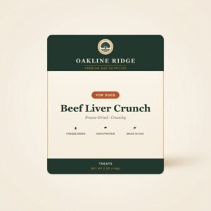 beef liver crunch — Oakline Ridge
