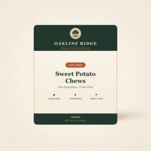 sweet potato chews — Oakline Ridge