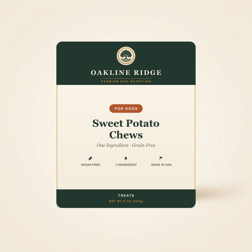 sweet potato chews — Oakline Ridge