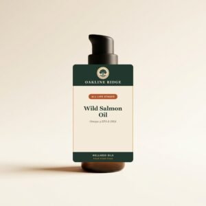 wild salmon oil — Oakline Ridge